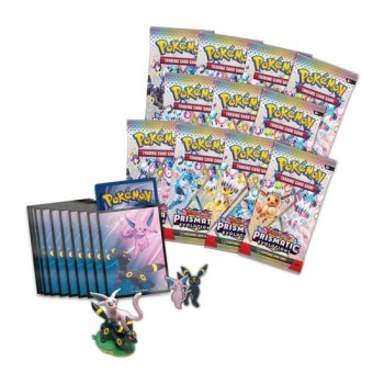 Pokemon Scarlet & Violet: Prismatic Evolutions Premium Figure Collection rinkinys (Umbreon ex ir Espeon ex)